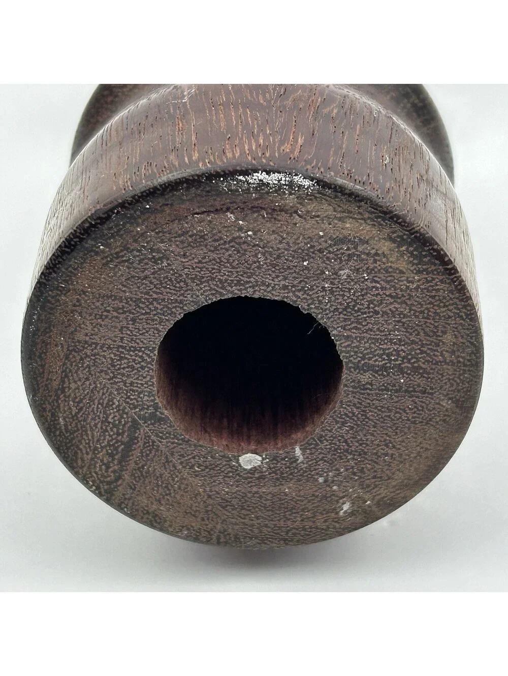 Antique Style Hand Crank Pepper Mill Grinder Vintage Copper Wood Mechanism  A205